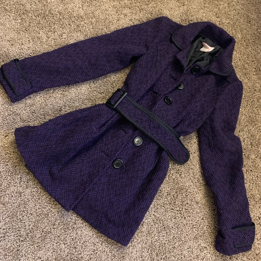 Candies Purple Peacoat